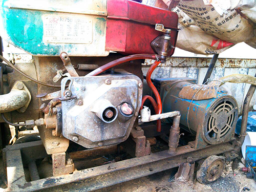 盐山单杠柴油机发电机出租